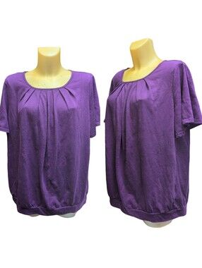BLOOMCHIC NWOT Purple Blouse